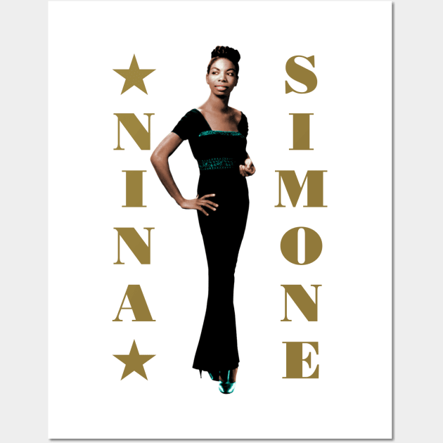 Nina Simone Wall Art by PLAYDIGITAL2020